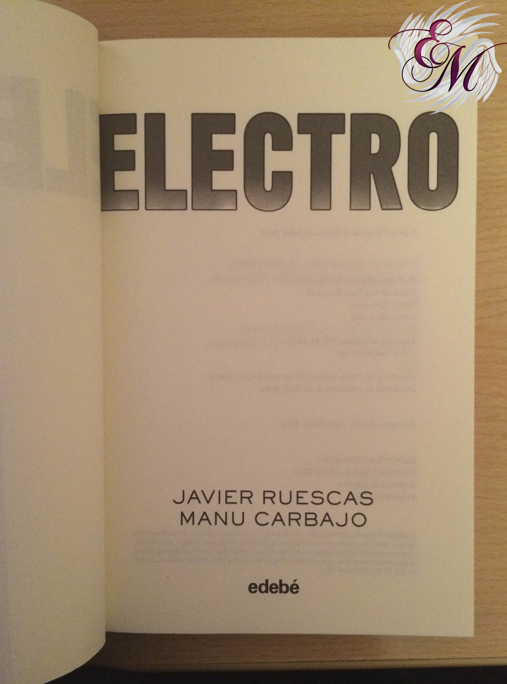 Electro, de Javier Ruescas y Manu Carbajo - Reseña