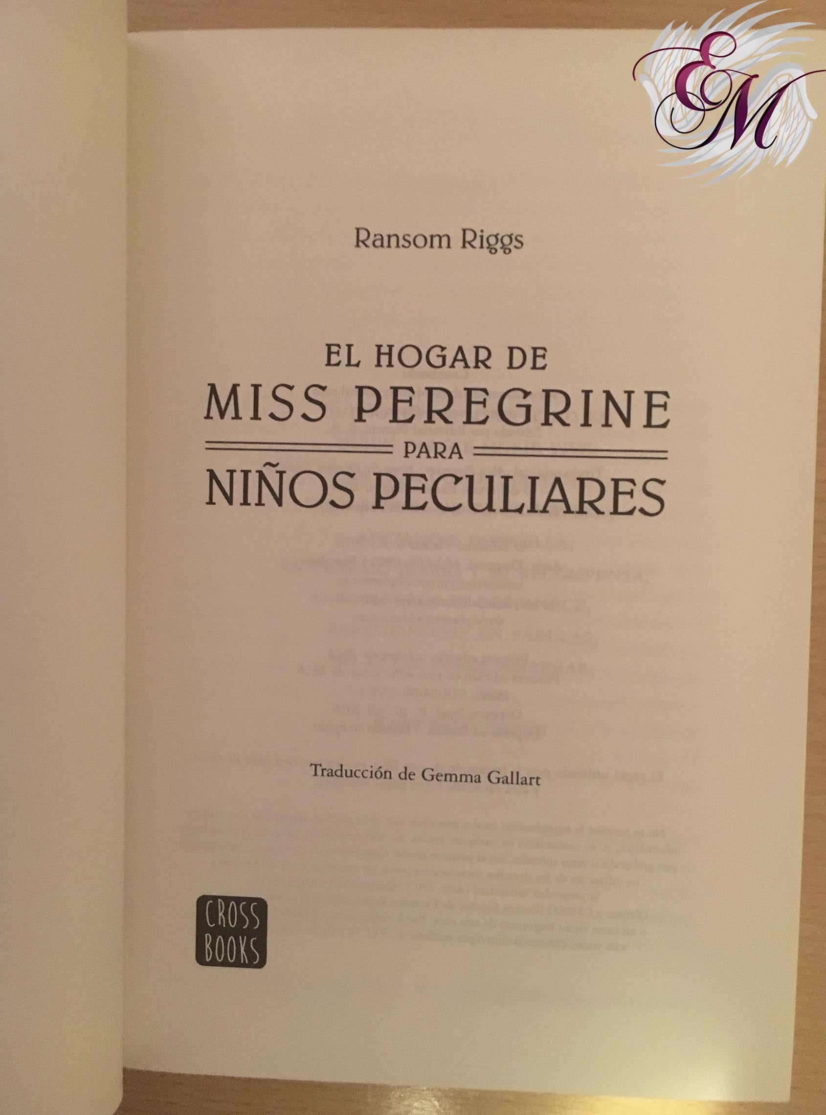 El hogar de Miss Peregrine para niños peculiares de Ransom Riggs - Reseña