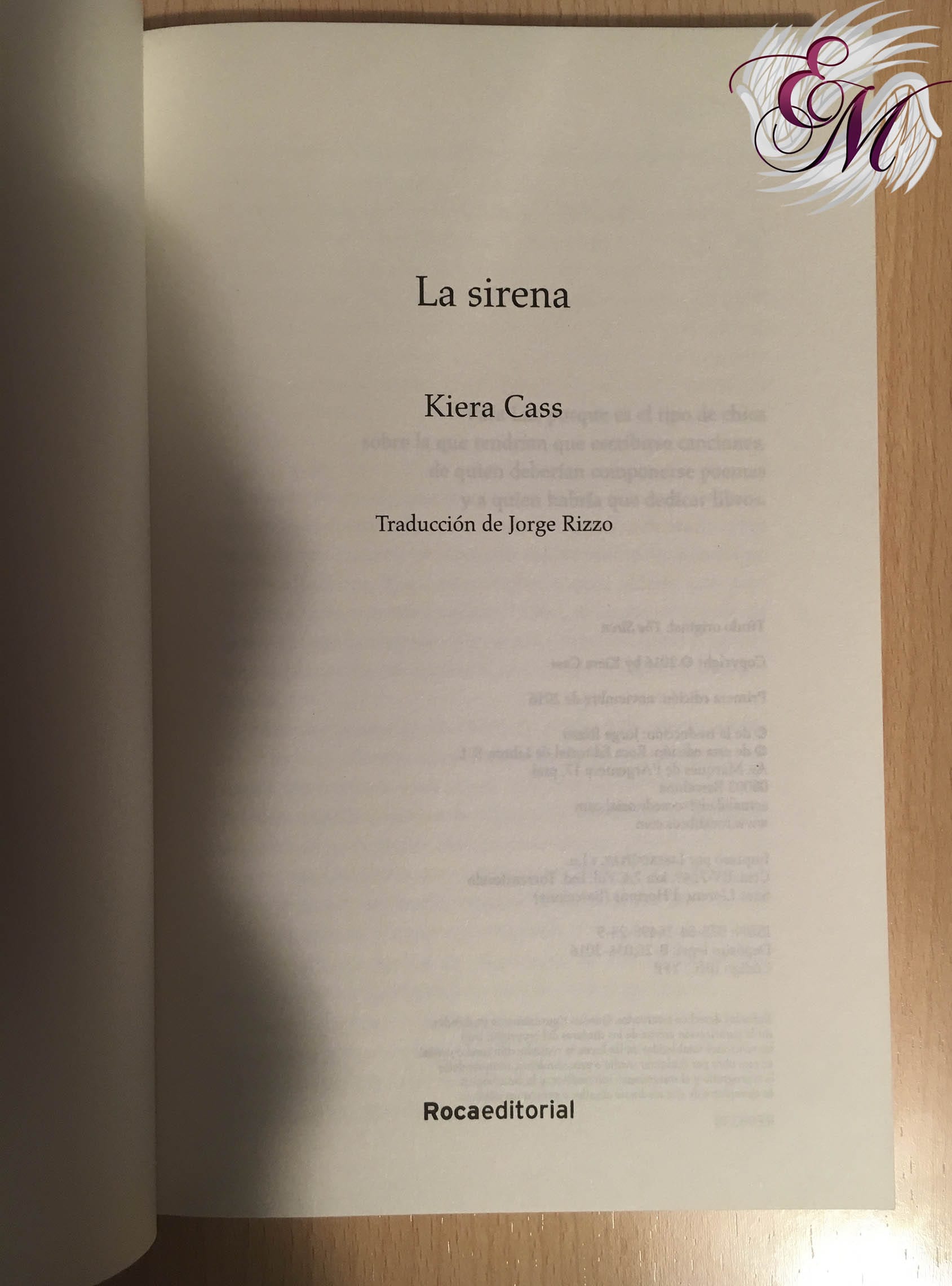 La Sirena, de Kiera Cass - Reseña
