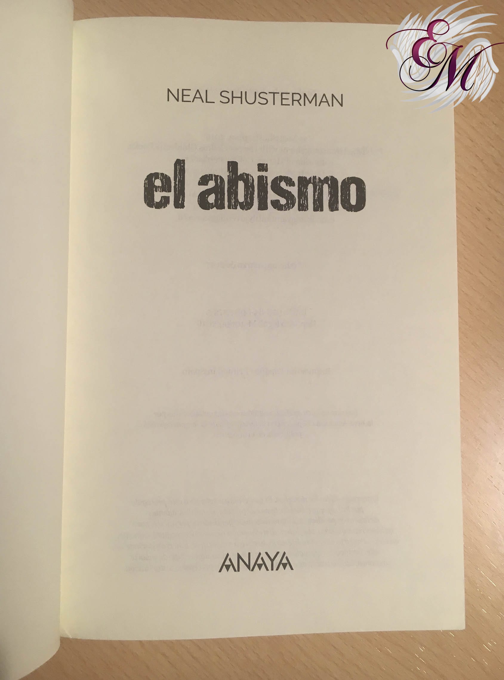 El abismo, de Neal Shusterman - Reseña