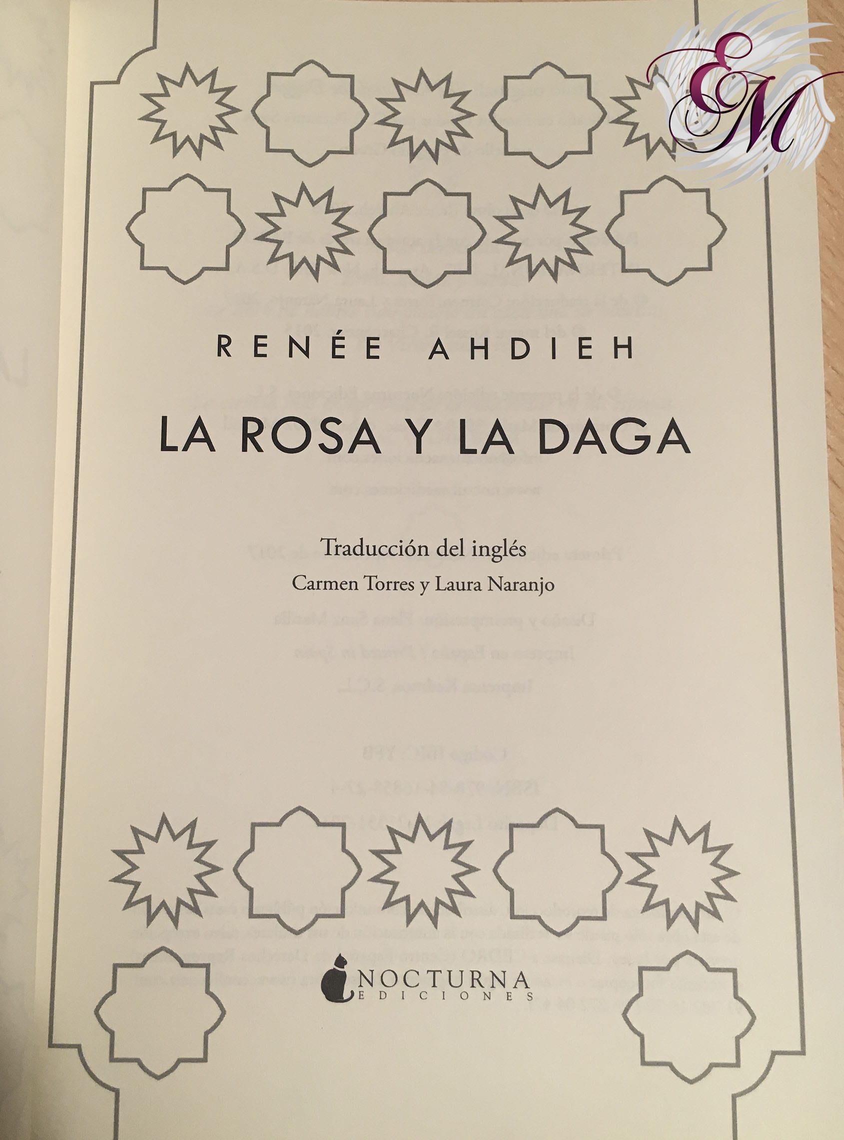 La rosa y la daga, de Renée Ahdieh - Reseña