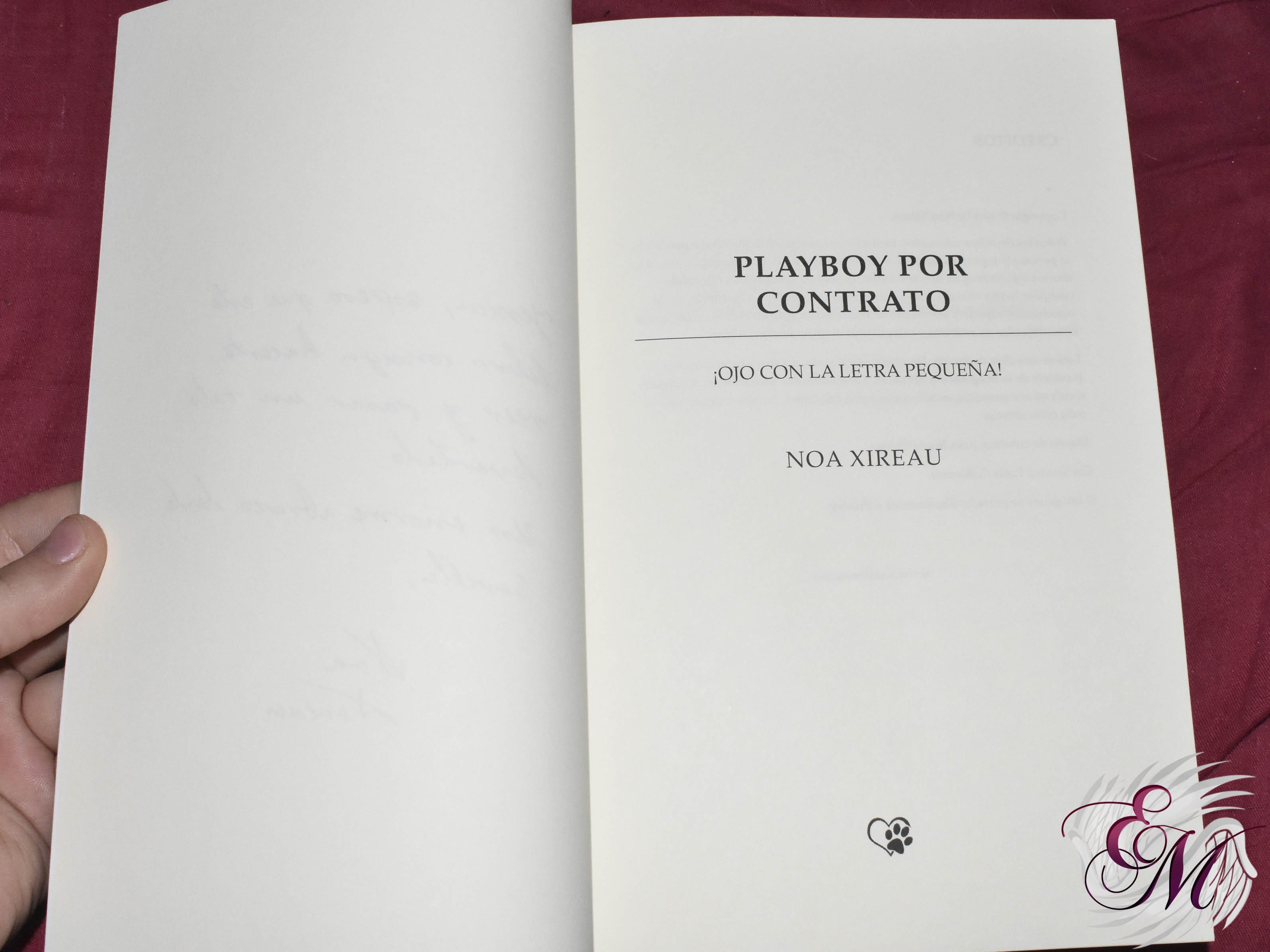 Playboy x contrato, de Noa Xireau - Reseña