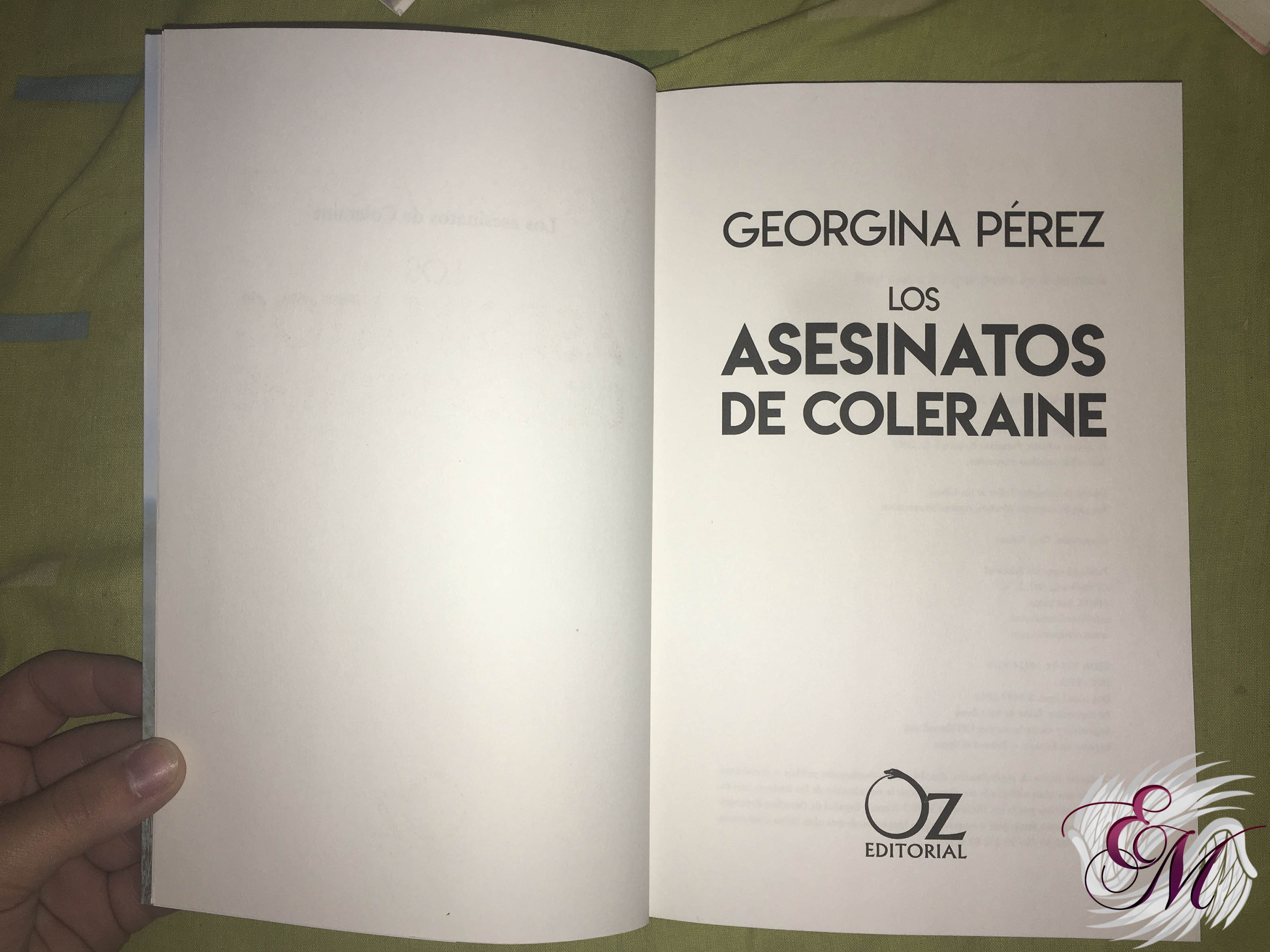 Los asesinatos de Coleraine, de Georgina Pérez - Reseña