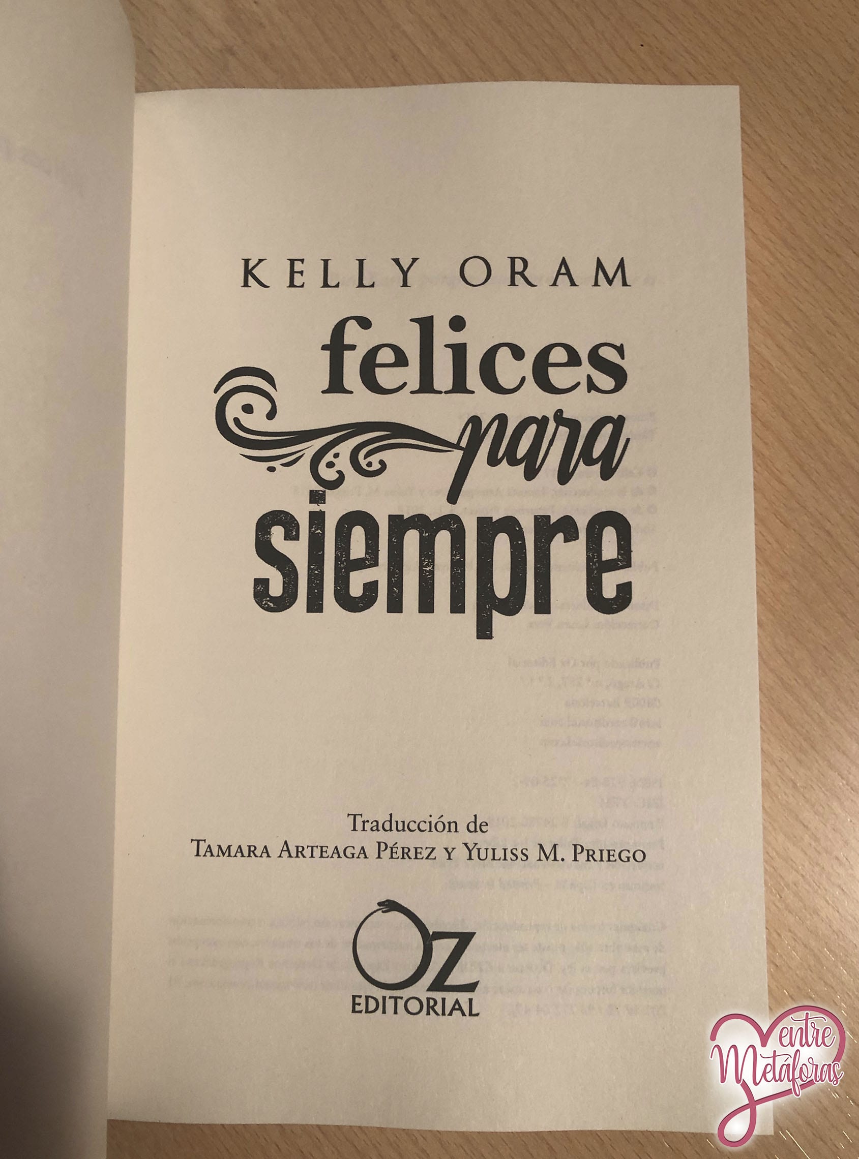 Felices para siempre, de Kelly Oram - Reseña