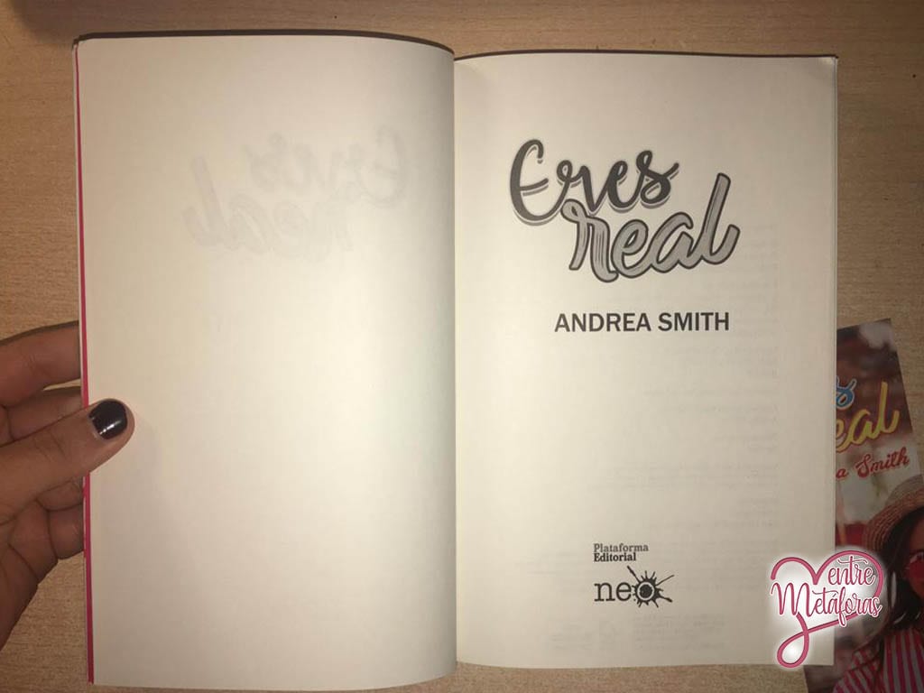 Eres real, de Andrea Smith - Reseña