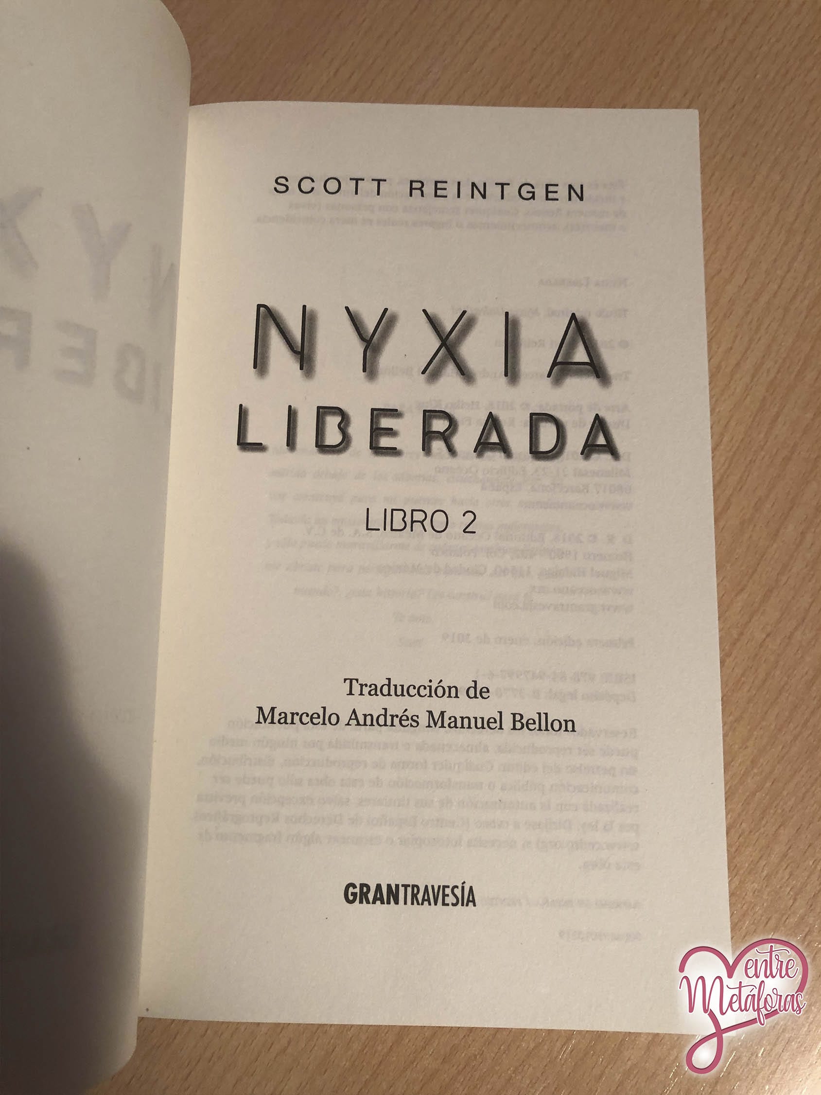 Nyxia: Liberada, de Scott Reintgen - Reseña