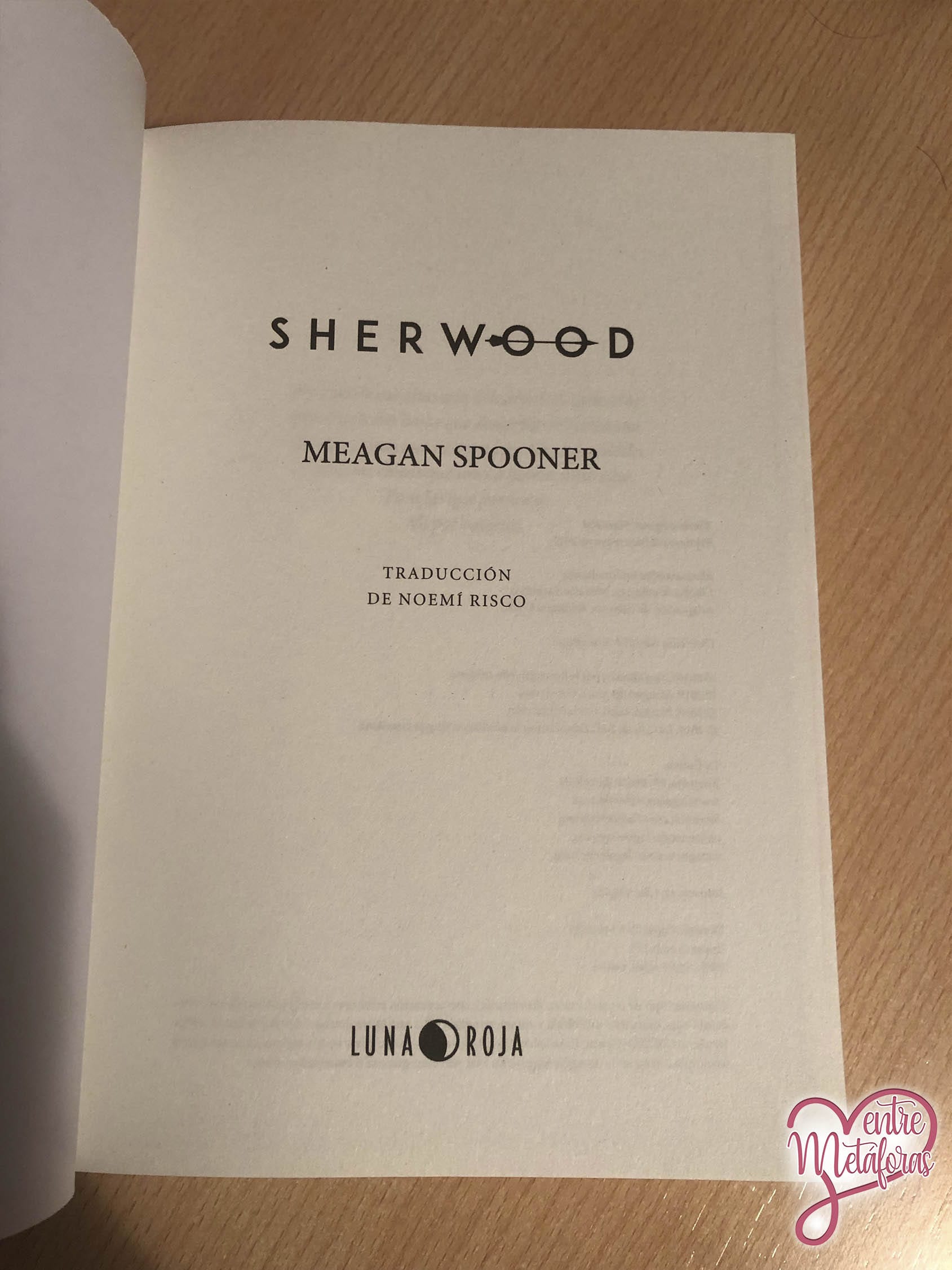 Sherwood, de Meagan Spooner - Reseña