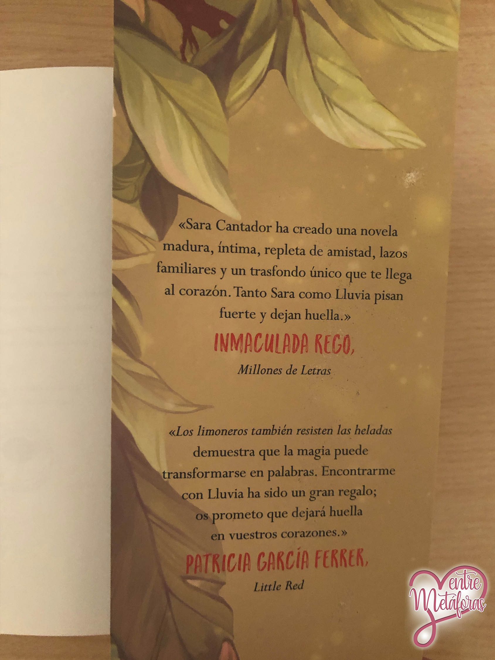 Los limoneros también resisten las heladas, de Sara Cantador - Reseña