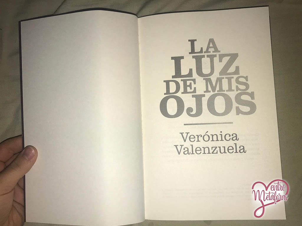 La luz de mis ojos, de Verónica Valenzuela - Reseña