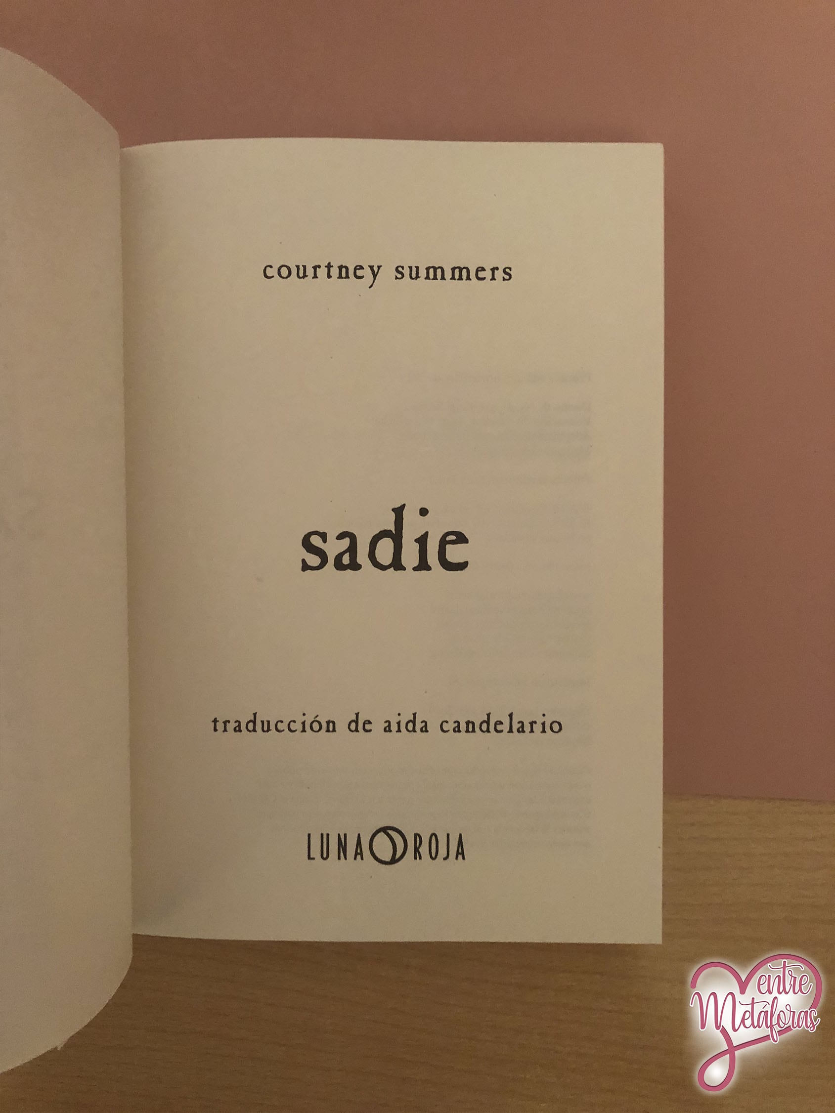 Sadie, de Courtney Summers - Reseña