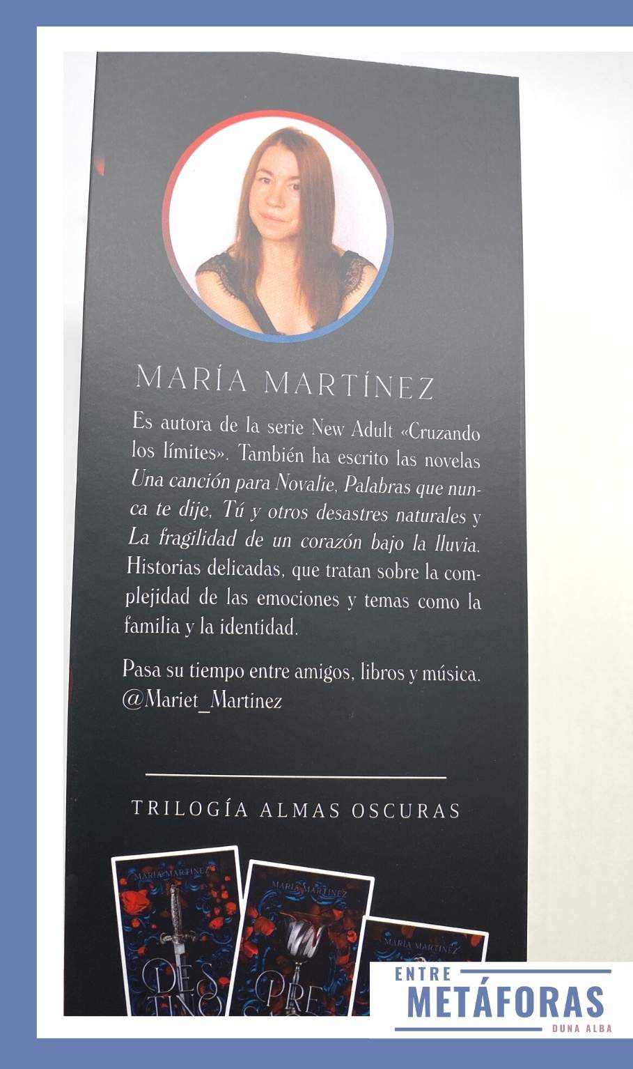 Pacto de Sangre #2 - Presagio, de María Martínez