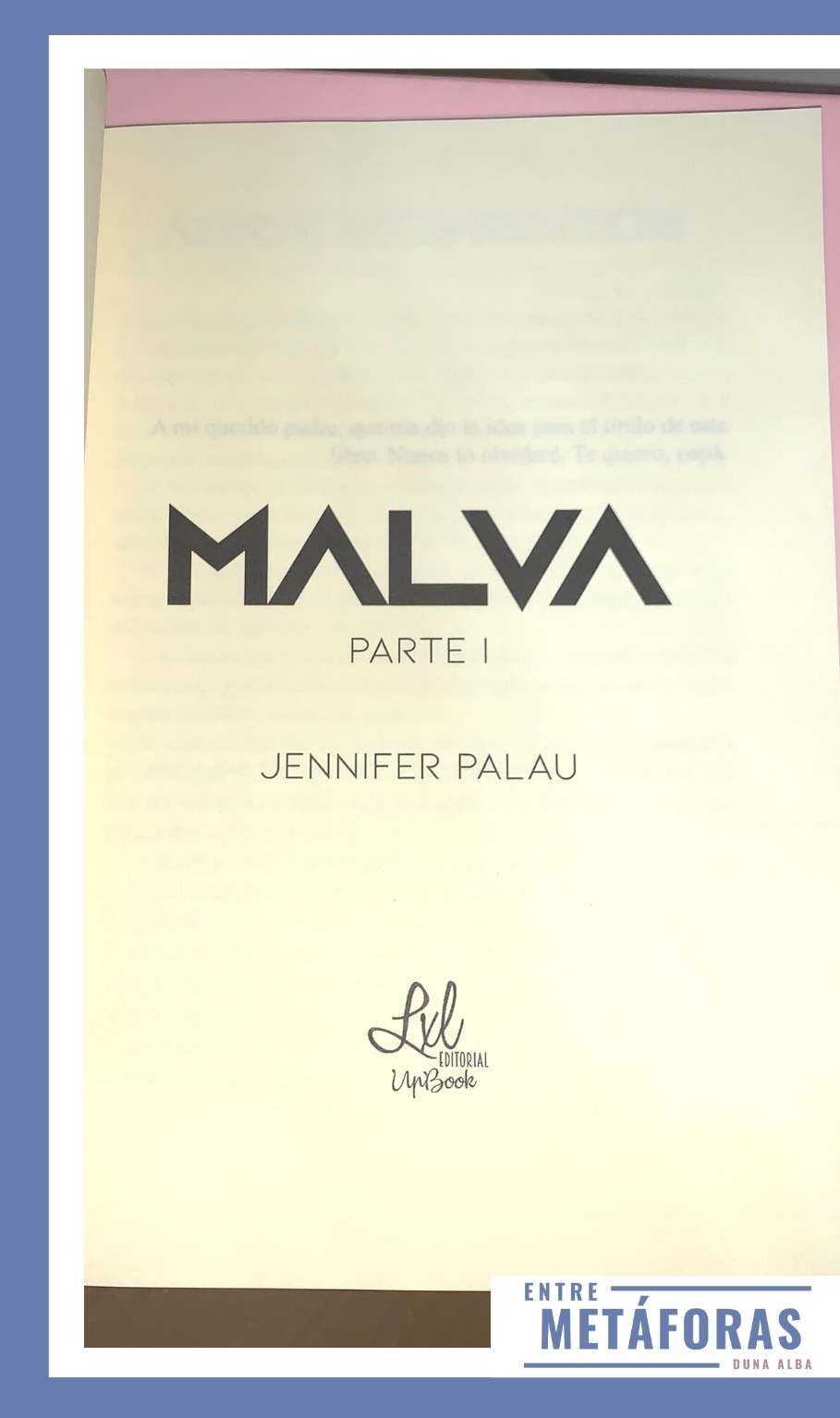 Malva, de Jennifer Palau - Reseña