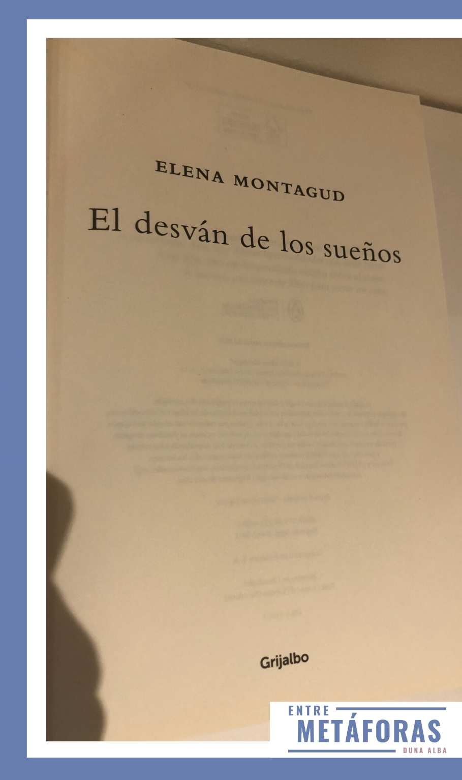 El desván de los sueños, de Elena Montagud